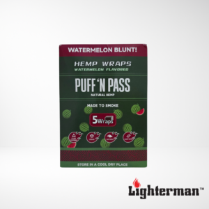 Puff 'n Pass Hemp Wrap Watermelon (5s)
