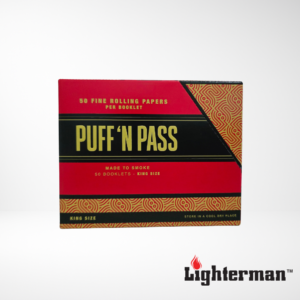 Puff 'n Pass Red fine rolling paper KS