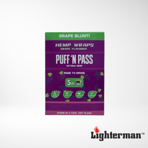 Puff 'n Pass Hemp Wrap Grape (5s)