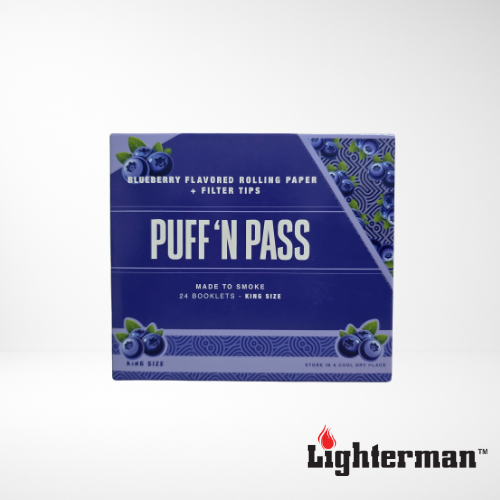 Puff 'n Pass Unbleached Blueberry KS